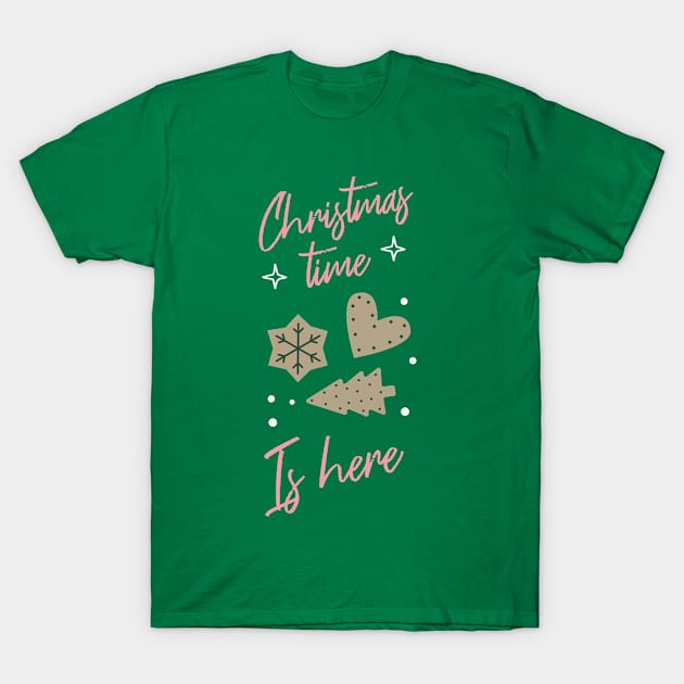 Christmas Time is here Ornaments T-Shirt by Sal71